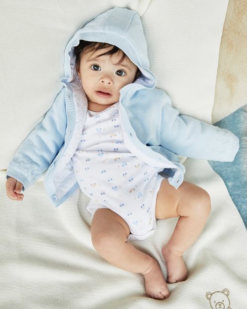 Hooded Cardigan (Newborn-12 Months)