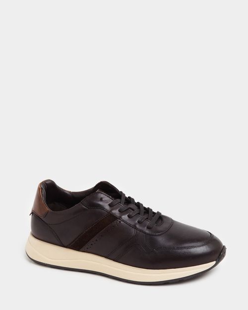 Paul Costelloe Living Men Leather Trainers