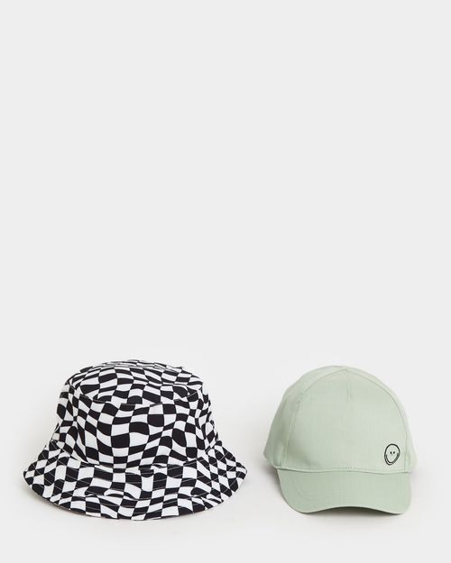 Hat - Pack Of 2 (3-11 Years)