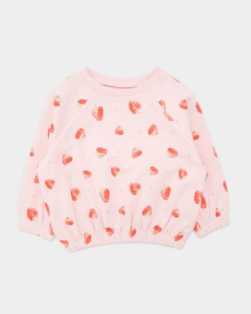 Printed Crew Neck Sweatshirt (6 Months-5 Years)