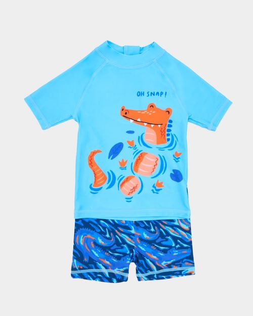 Crocodile Rashguard Set (9 Months-6 Years)