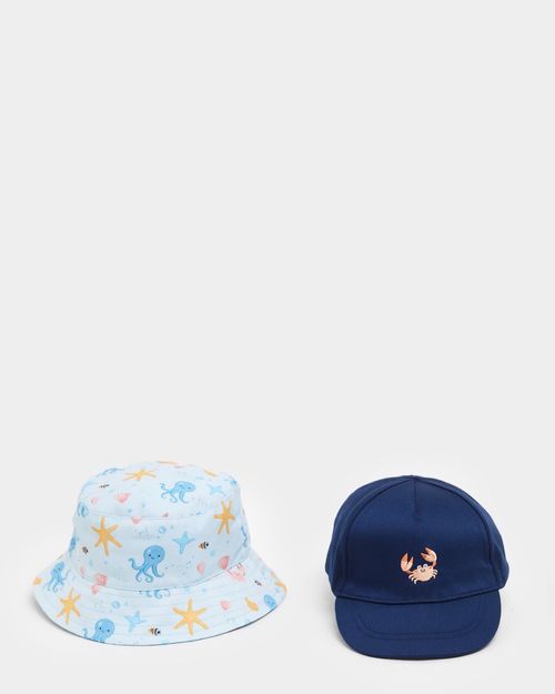 Hat - Pack Of 2 (6 Months-6 Years)