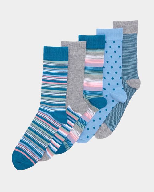 Soft Touch Bamboo Socks - Pack Of 5
