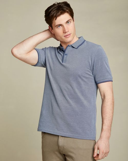 Regular Fit Birdseye Polo