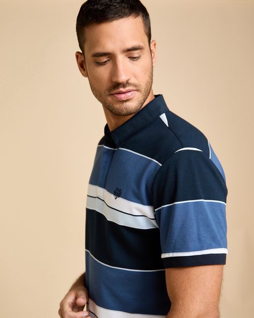 Paul Costelloe Living Men Short Sleeve Rugby Shirt