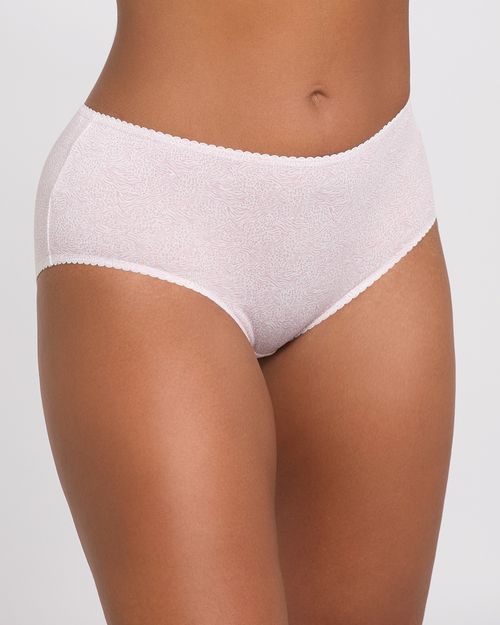 Print Cotton Rich Midi Briefs - Pack of 5