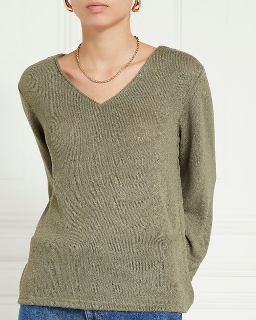 Gallery Cut & Sew V-Neck Top