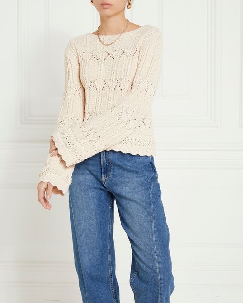 Gallery Lucia Crochet Jumper