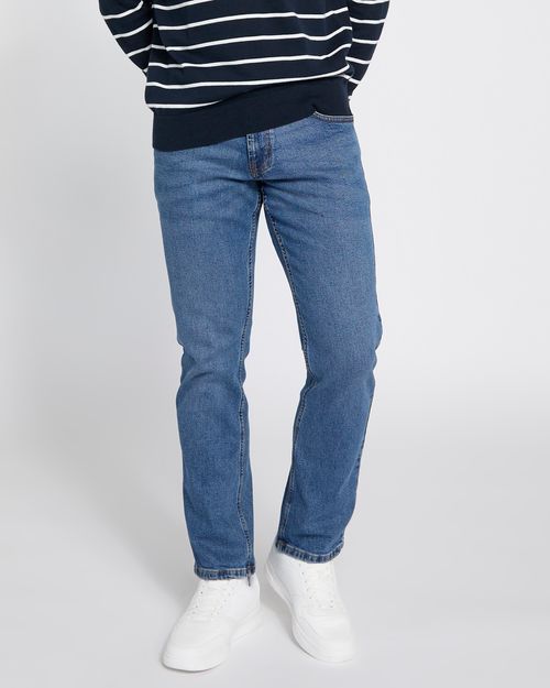 Straight Fit Stretch Jeans
