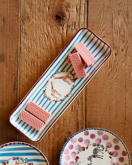 Carolyn Donnelly Eclectic Animal Rectangular Plate