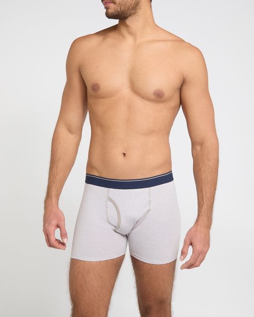 Cotton Rich Keyhole Trunks - Pack Of 3