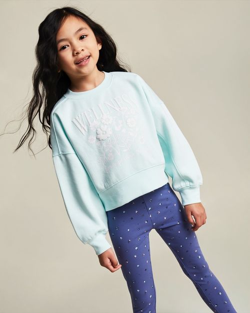 Printed Crew Neck Sweatshirt (2-14 Years)