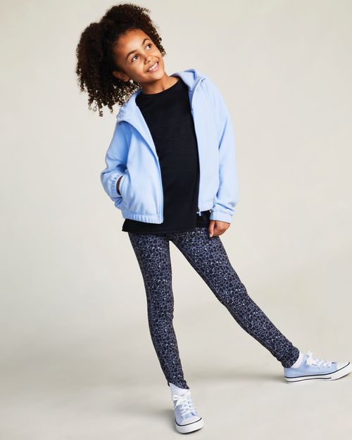 Zip Through Micro Fleece  (4-14 Years)