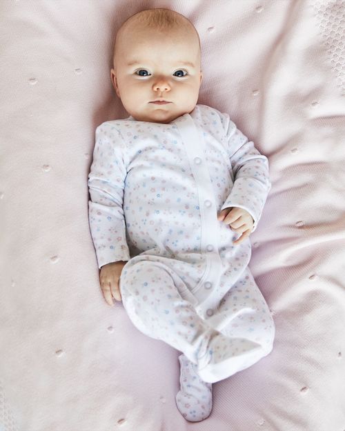 Baby Cotton Sleepsuits - Pack Of 3 (Newborn-23 Months)