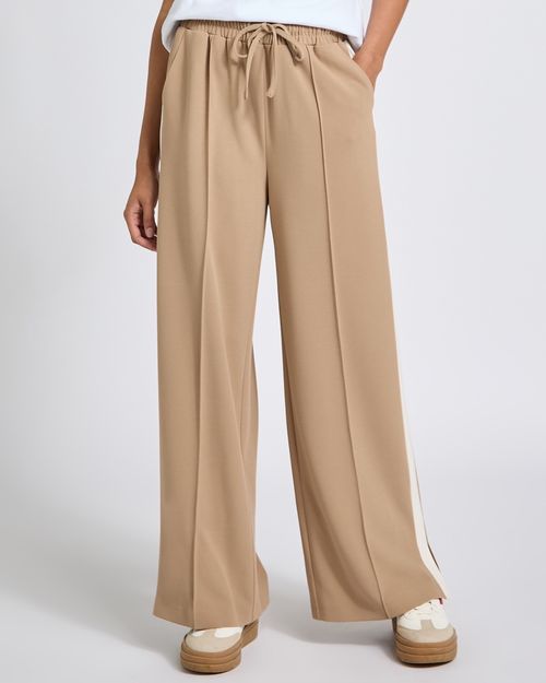 Side Stripe Wide Leg Joggers