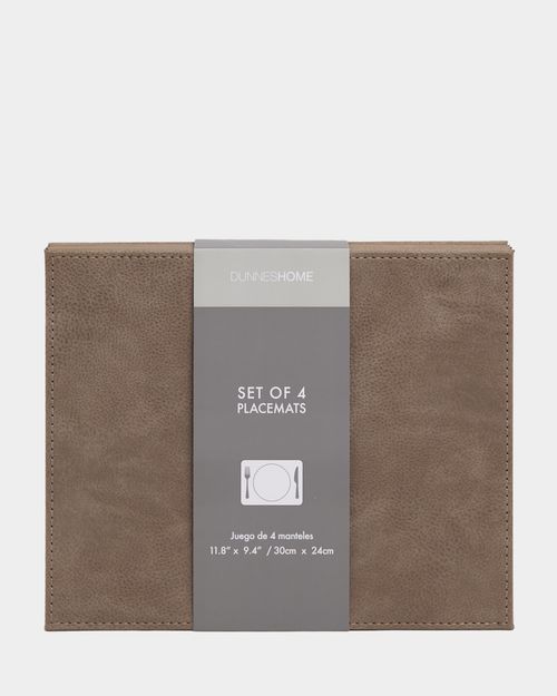 Rectangular Stitch Placemats - Pack Of 4