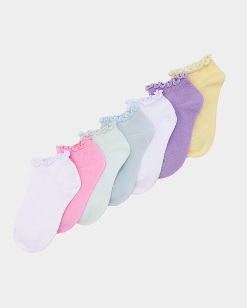 Cotton Rich Trainer Socks - Pack Of 7