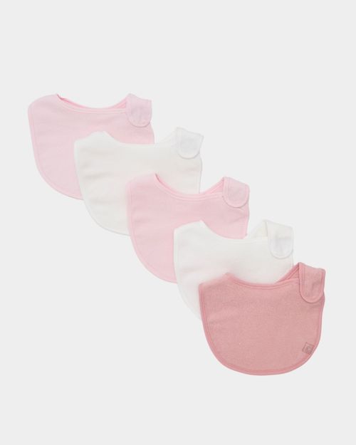 Cotton Rich Terry Bib - Pack Of 5