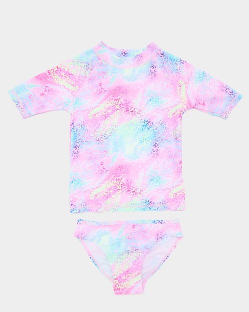 Two-Piece Rash Guard Set (3-14 Years)