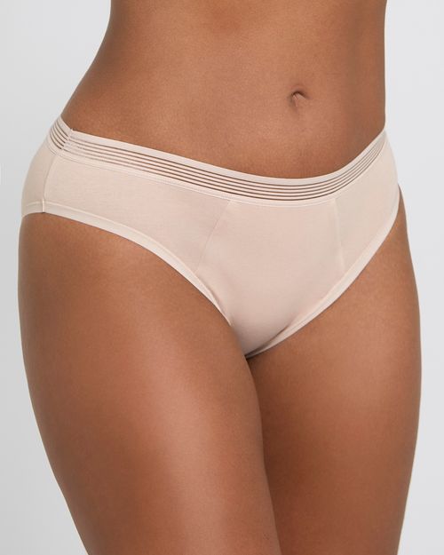 Heavy Absorbency Period High Leg Briefs - Pack Of 3