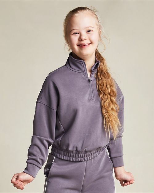 Tech Half Zip Sweat (4-14 Years)