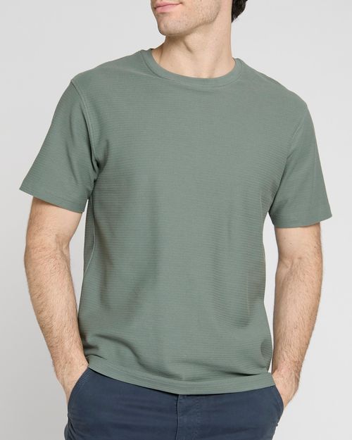 Regular Fit Texture T-Shirt