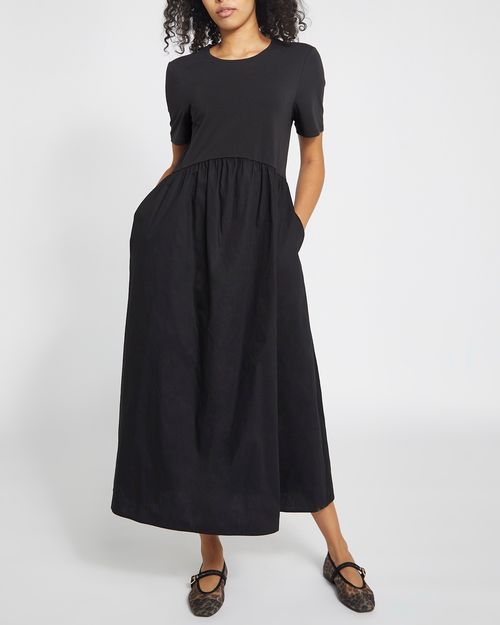 T-Shirt Hybrid Midi  Dress
