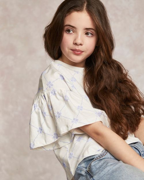 Leigh Tucker Willow Desi Puff Top (2-13 Years)