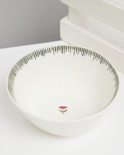 Carolyn Donnelly Eclectic Floral Cereal Bowl