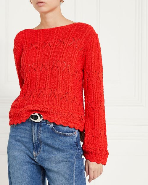 Gallery Lucia Crochet Jumper