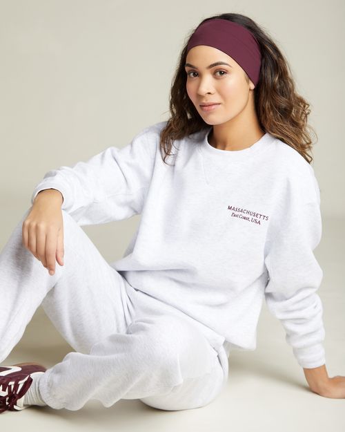 Slogan Crew Neck Sweatshirt
