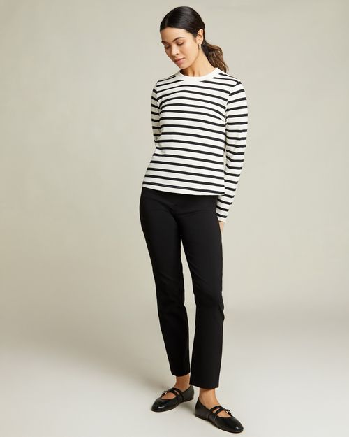 Stretch Elastic Waist Trouser