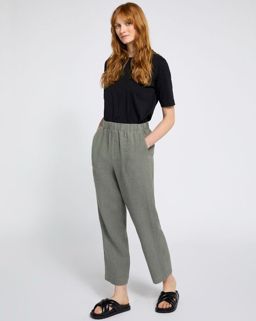 Carolyn Donnelly The Edit Basic Linen Trousers