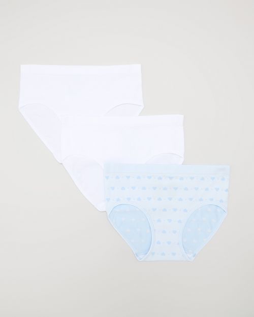 Girls Seamfree Briefs - Pack Of 3 (9-14 Years)