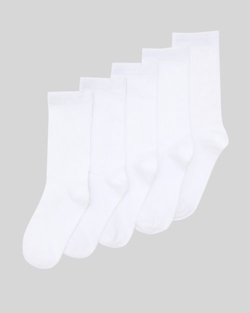 Rib Crew Sock - Pack Of 5