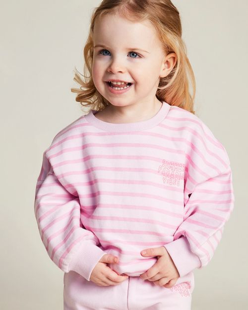 Printed Crew Neck Sweatshirt (6 Months-5 Years)