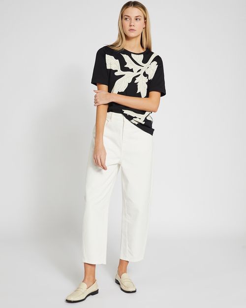 Carolyn Donnelly The Edit Barrel Leg Denim Jeans