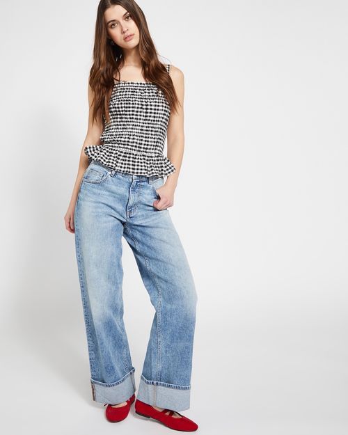 Savida Charli Turn Up Jeans
