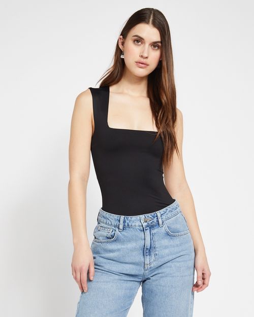 Savida Square Neck Bodysuit