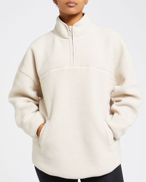 Longline Half-Zip Fleece
