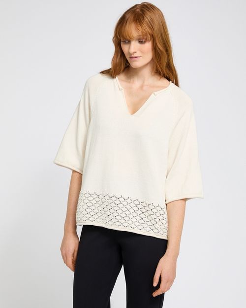 Carolyn Donnelly The Edit Hem Detail Knit Jumper