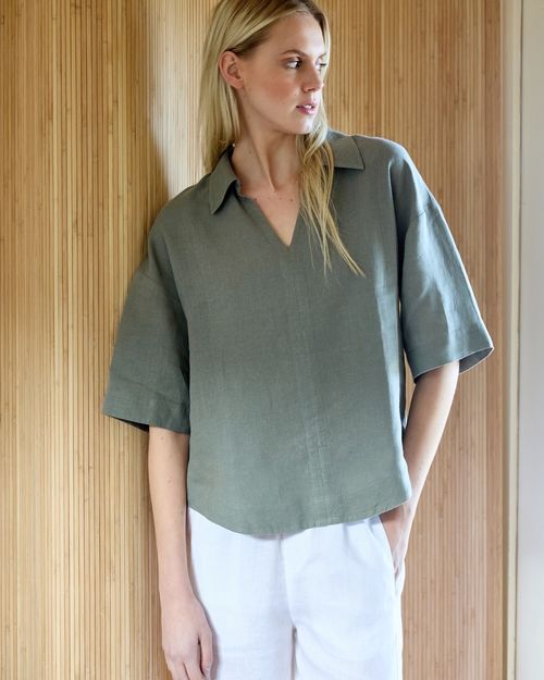 Carolyn Donnelly The Edit Linen Shirt