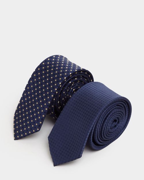 Slim Ties - Pack Of 2