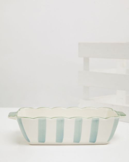 Carolyn Donnelly Eclectic Floral Rectangular Dish