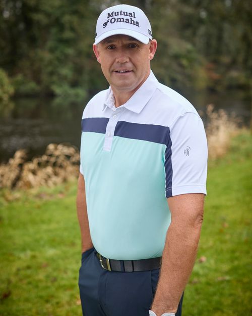 Pádraig Harrington Cut And Sew Polo Top