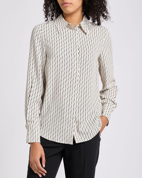 Print Collared Shirt