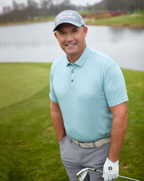 Pádraig Harrington Textured Polo