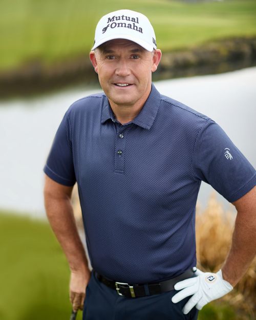 Pádraig Harrington Textured Polo