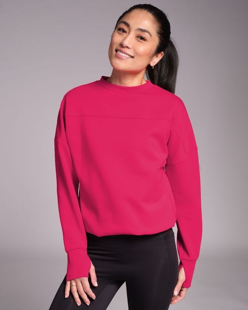 Powercut Studio Crew Sweatshirt Raspberry