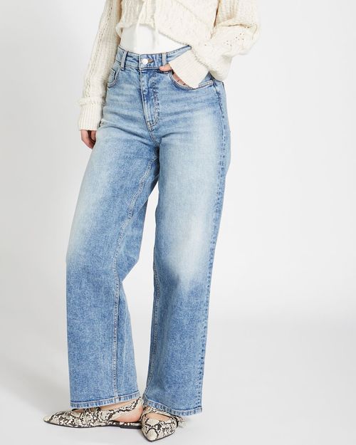 Savida Relaxed Straight Leg Jeans
